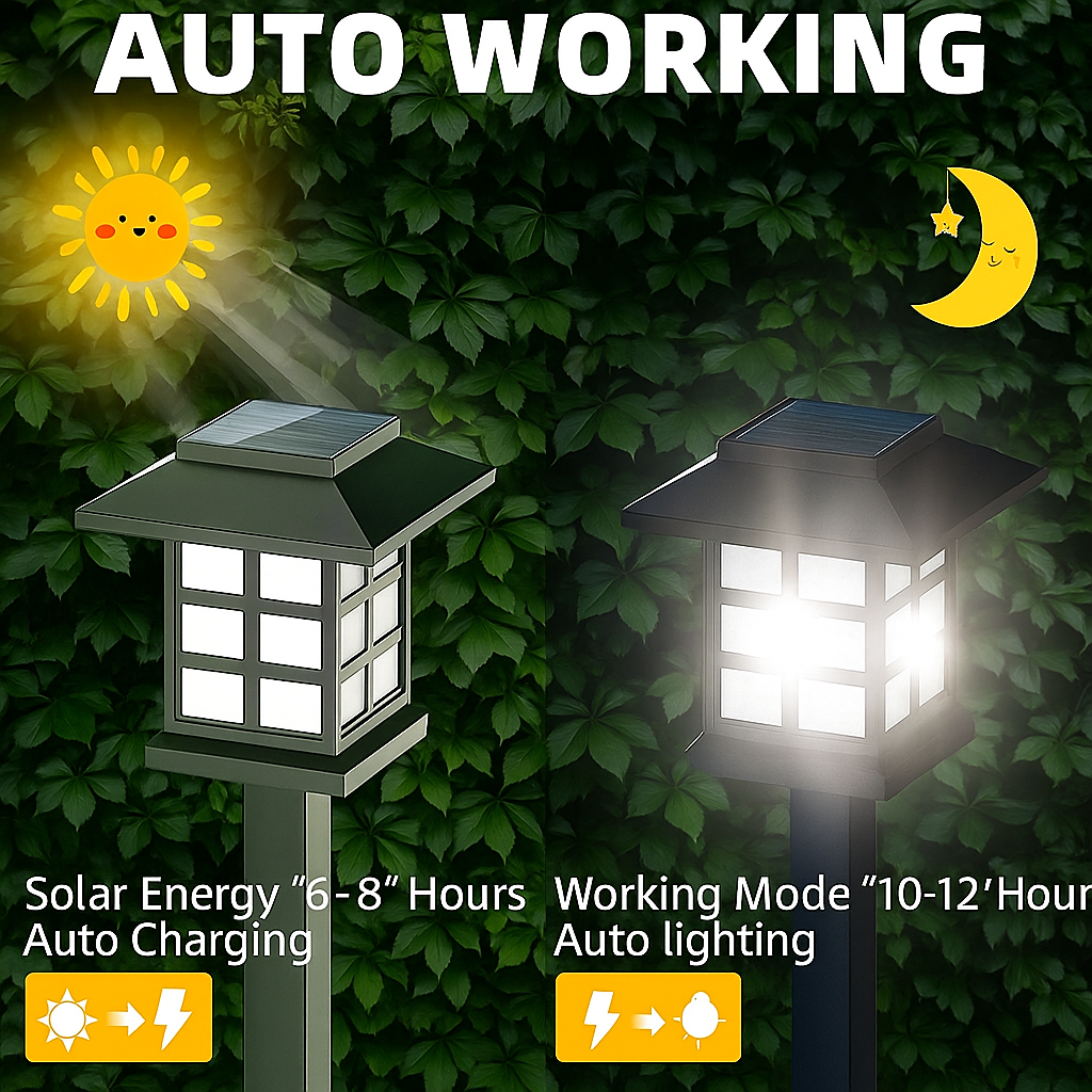 SunGlow LED Lawn Lights