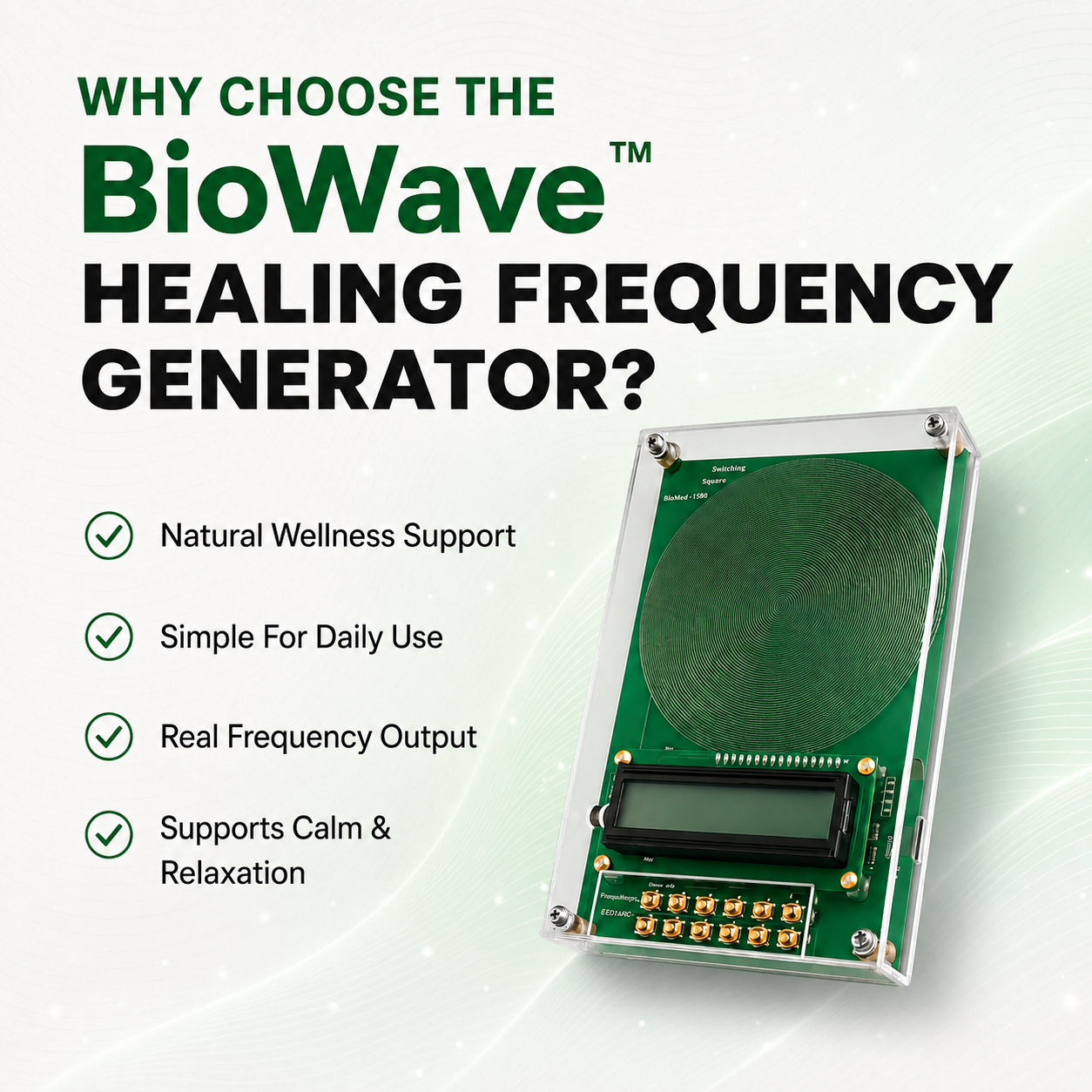 BioWave™ Healing Frequency Generator