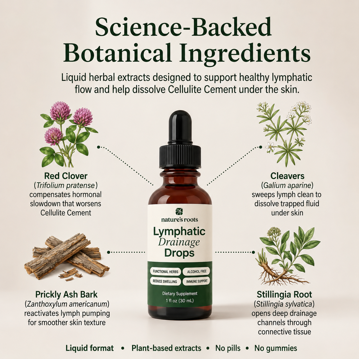 Nature's Roots - Lymphatic Drainage Drops