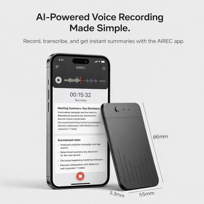 Voxa™ Smart Voice Recorder
