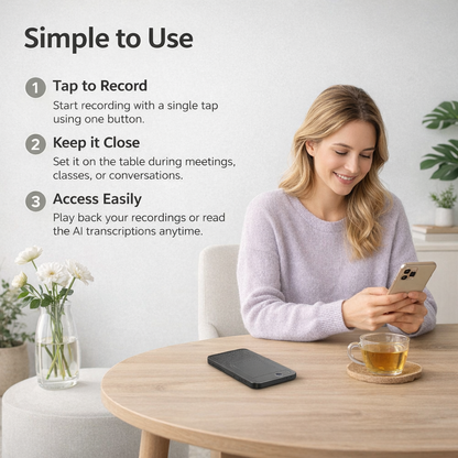 Voxa™ Smart Voice Recorder