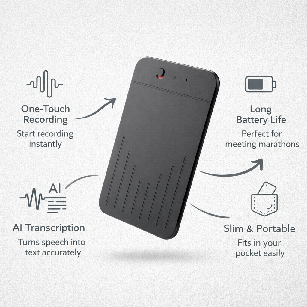 Voxa™ Smart Voice Recorder