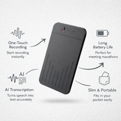 Voxa™ Smart Voice Recorder