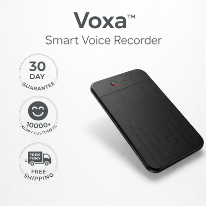 Voxa™ Smart Voice Recorder