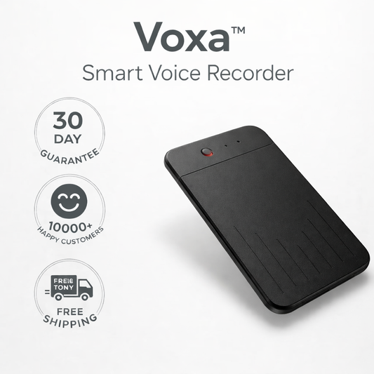 Voxa™ Smart Voice Recorder